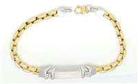 Pulsera Zancan Hombre in Oro Diamante 0.08 Ct ART4110 - ART4110